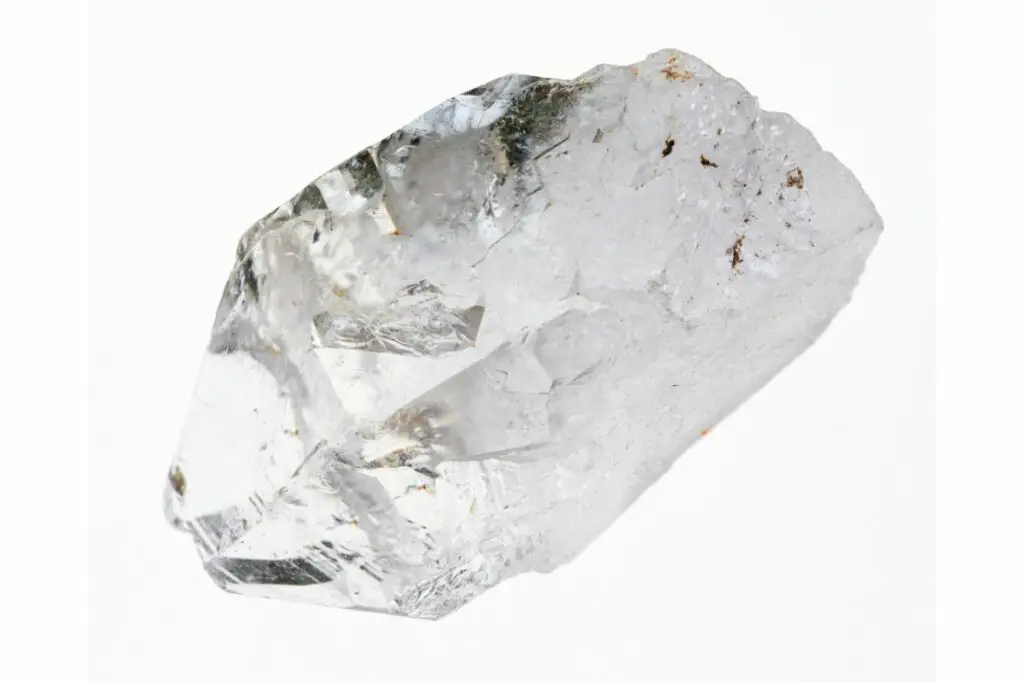 clear quartz third eye chakra crystal