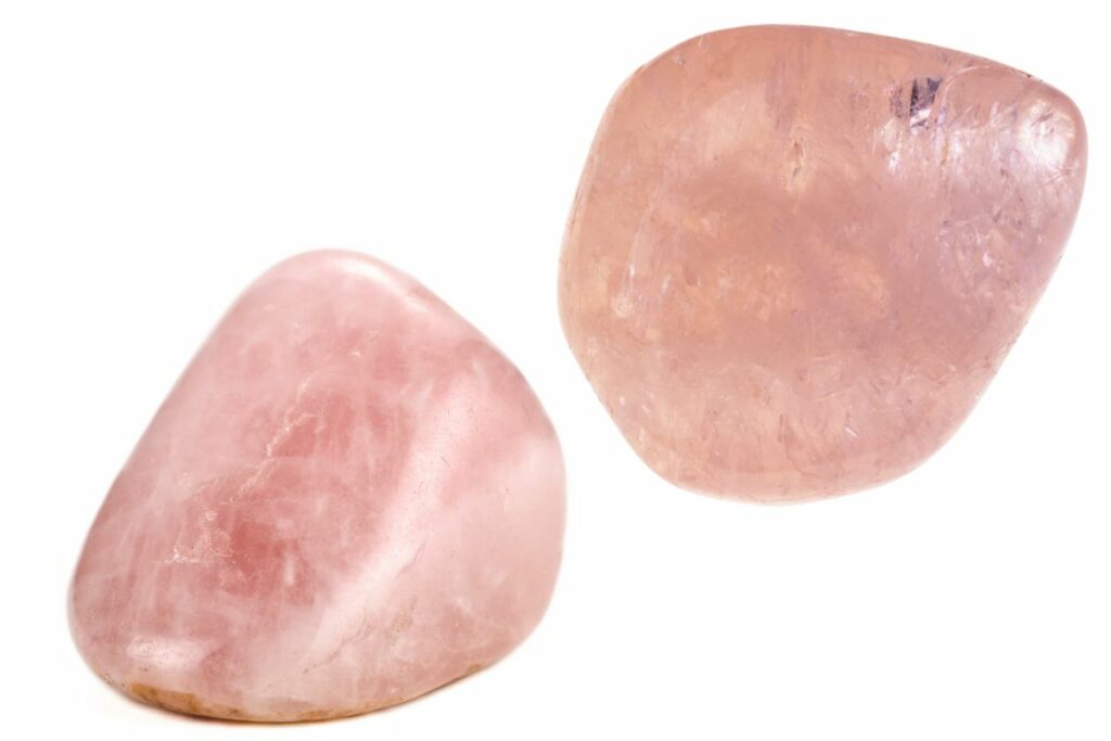 rose quartz vs morganite
