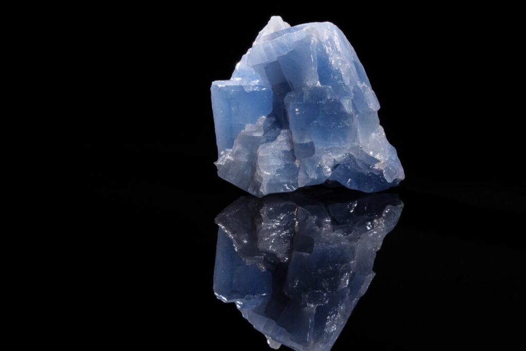 blue calcite crystal meaning