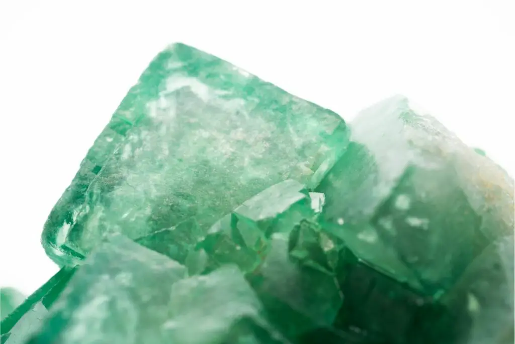 green fluorite vs green calcite