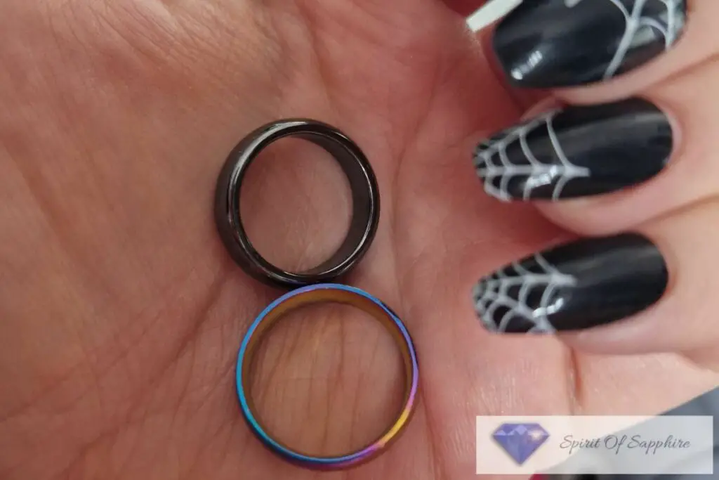 hematite rings to absorb negative energy