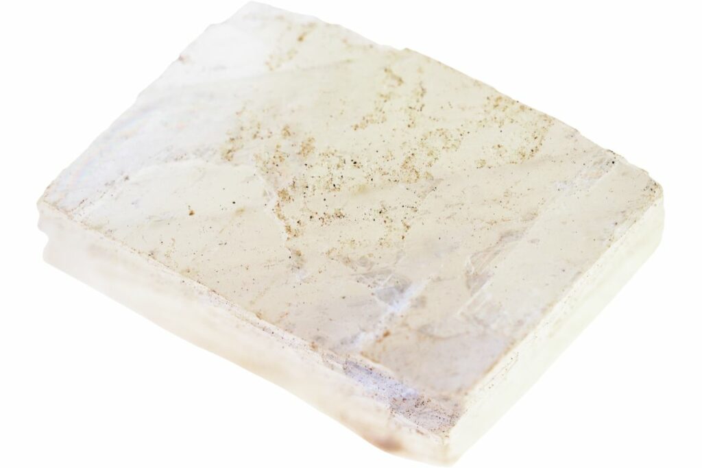white calcite